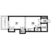 シオザキビルNO3の間取り画像