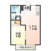 ハイツカトレアBの間取り画像