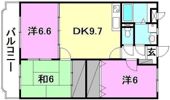 ベイリーフAの間取り画像