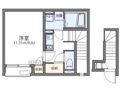 レオネクストリラの間取り画像