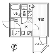 T’s Cuore横濱元町の間取り画像
