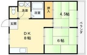 クリアポート福本の間取り画像