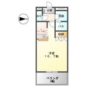 コンフォース幸橋の間取り画像