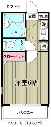 ローズハイツ(K-093)の間取り画像