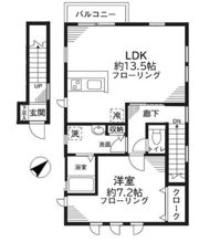 リバティー桜坂の間取り画像