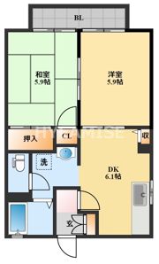 ディアス徳泉の間取り画像