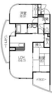 CREAMの間取り画像