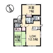 シャトレー安井 B棟の間取り画像