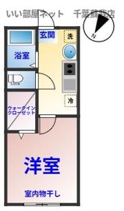 Ambition本千葉の間取り画像