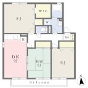 ブランシェ・プレジールA棟の間取り画像