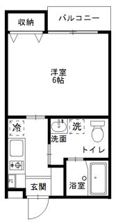 ルーブル調布壱番館の間取り画像