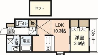 ルナレガロの間取り画像