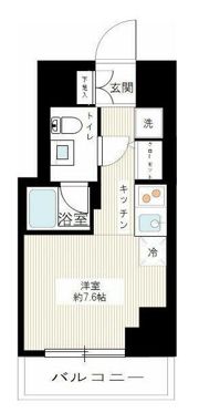 スパシエ横浜アルトの間取り画像