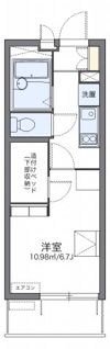 レオパレス片倉大丸の間取り画像