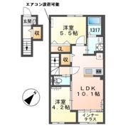 サイカチⅠの間取り画像