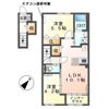 サイカチⅠの間取り画像