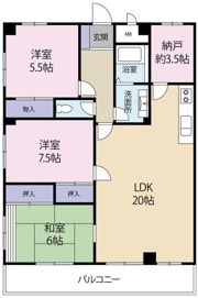 逗子グリーンプラザの間取り画像