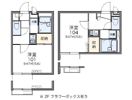 レオパレスヒルサイドの間取り画像