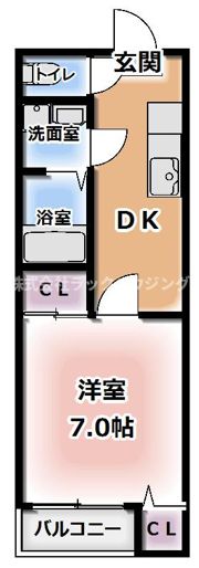 K‘sマンションの間取り画像