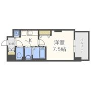 Luxe三国Ⅱの間取り画像