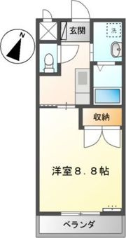 ブランシェコートの間取り画像