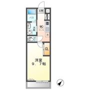 ミルフルール壱番館の間取り画像