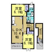 ブルーコテージK&Hの間取り画像