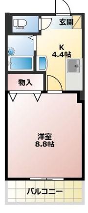 マダレンホールの間取り画像