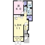 アムールANⅢの間取り画像