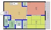 岸本マンションの間取り画像