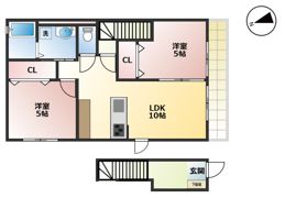 ガードヴァレイ万田Ⅰの間取り画像