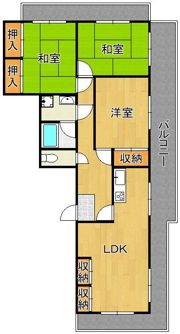 エルドラド東武の間取り画像