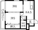 サンビラ大手前の間取り画像
