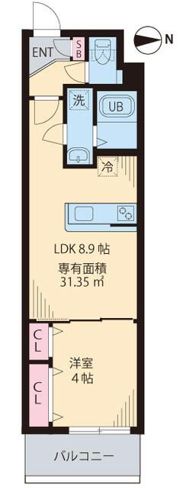 コルザKⅡの間取り画像