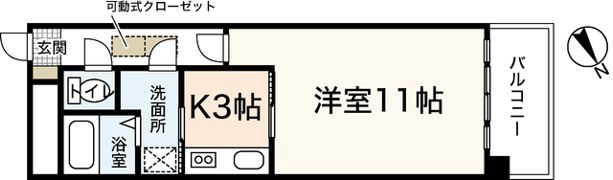 ルネスEスペースの間取り画像