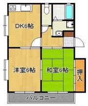 サニーハイツ幸神の間取り画像