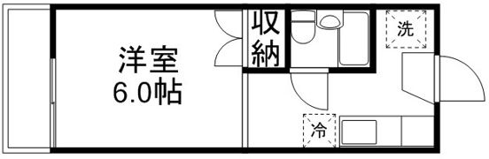 ドミールサカイの間取り画像