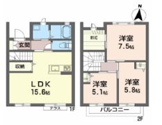 ヴェルドミールAの間取り画像