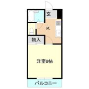 メゾンドパルの間取り画像