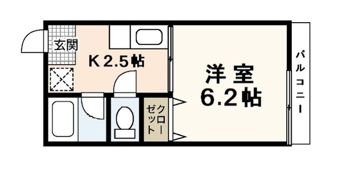 シティハイム吉見園の間取り画像