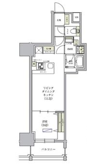 アーバネックス谷町四丁目の間取り画像