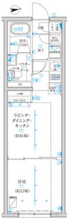 CREATIF西池袋の間取り画像