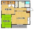 コーポ梶原の間取り画像