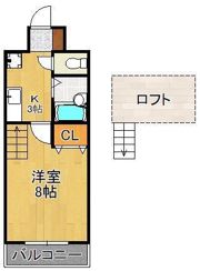 Bergamotto馬借の間取り画像