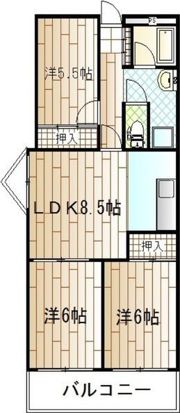 ハイマート屋島の間取り画像
