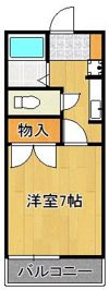 コーポすみれの間取り画像