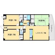 ボヌール千里中央弐番館の間取り画像