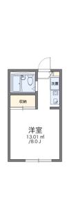 レオパレス中曽根Ⅰの間取り画像