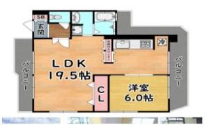 ライオンズマンション六甲口の間取り画像