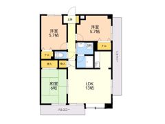 五郎山パークスの間取り画像